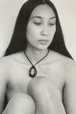 Dora Necklace - Black - By Ayllón|St. Agni Shop