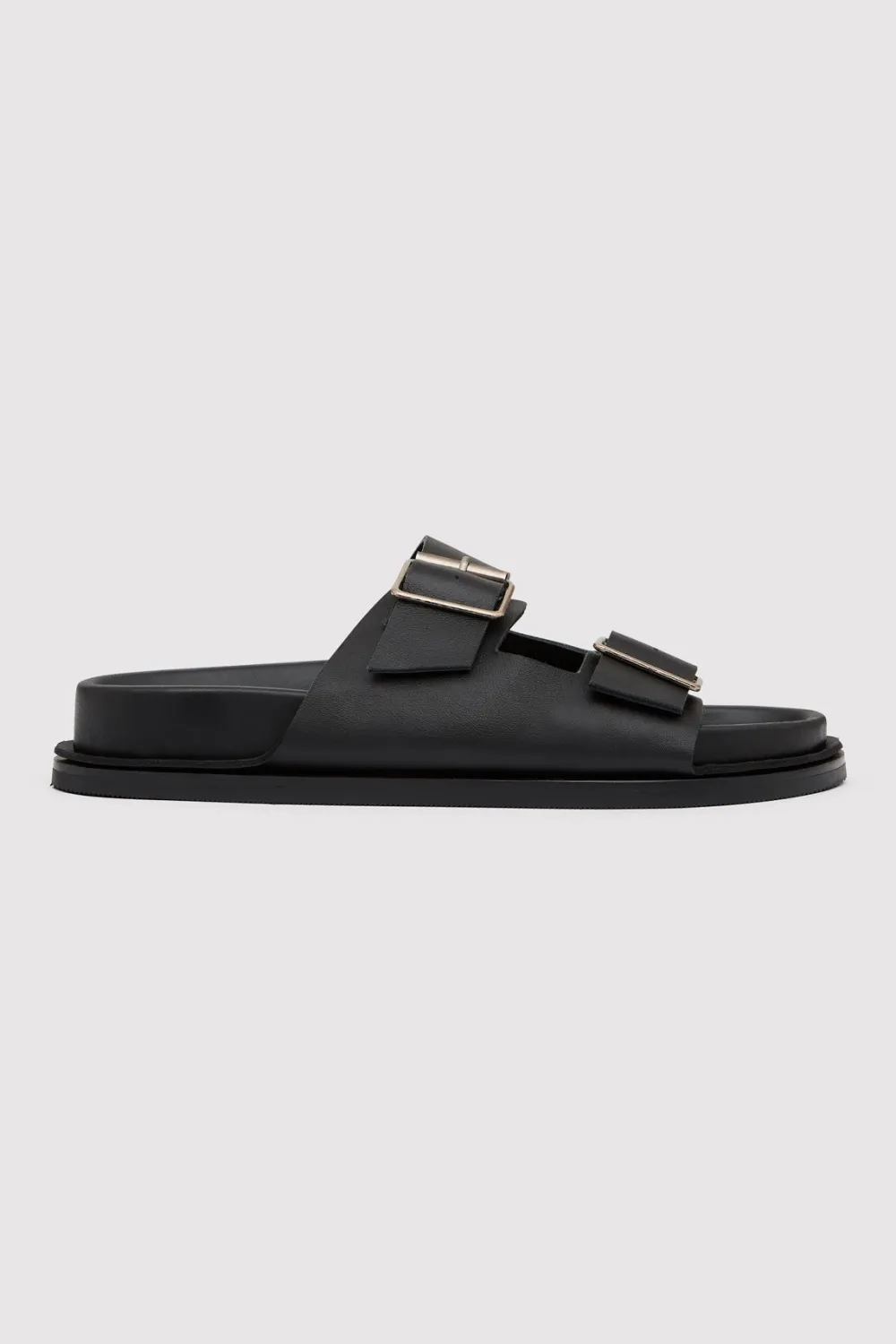 Double Buckle Slides -|St. Agni Best Sale