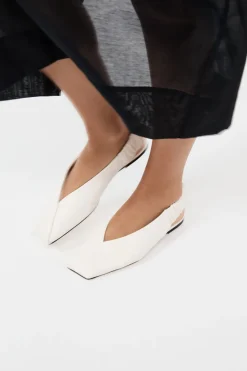 Envelope Sling Back Flat -|St. Agni Discount