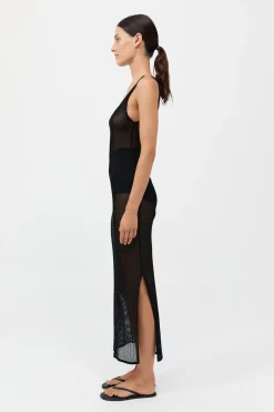 Fine Crochet Tank Dress -|St. Agni Cheap