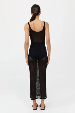 Fine Crochet Tank Dress -|St. Agni Cheap