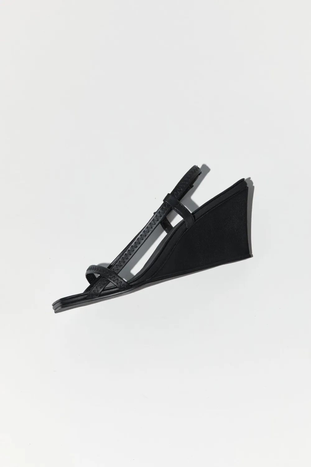 Fine Strap Sling Back Wedge -|St. Agni Discount