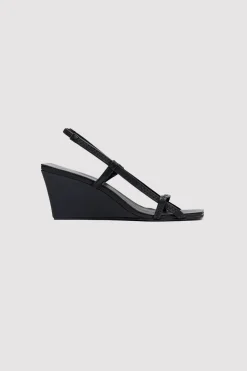 Fine Strap Sling Back Wedge -|St. Agni Discount