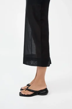 Flip Flop Dome Heel - Black|St. Agni Cheap