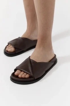 Fold Detail Slide -|St. Agni Flash Sale