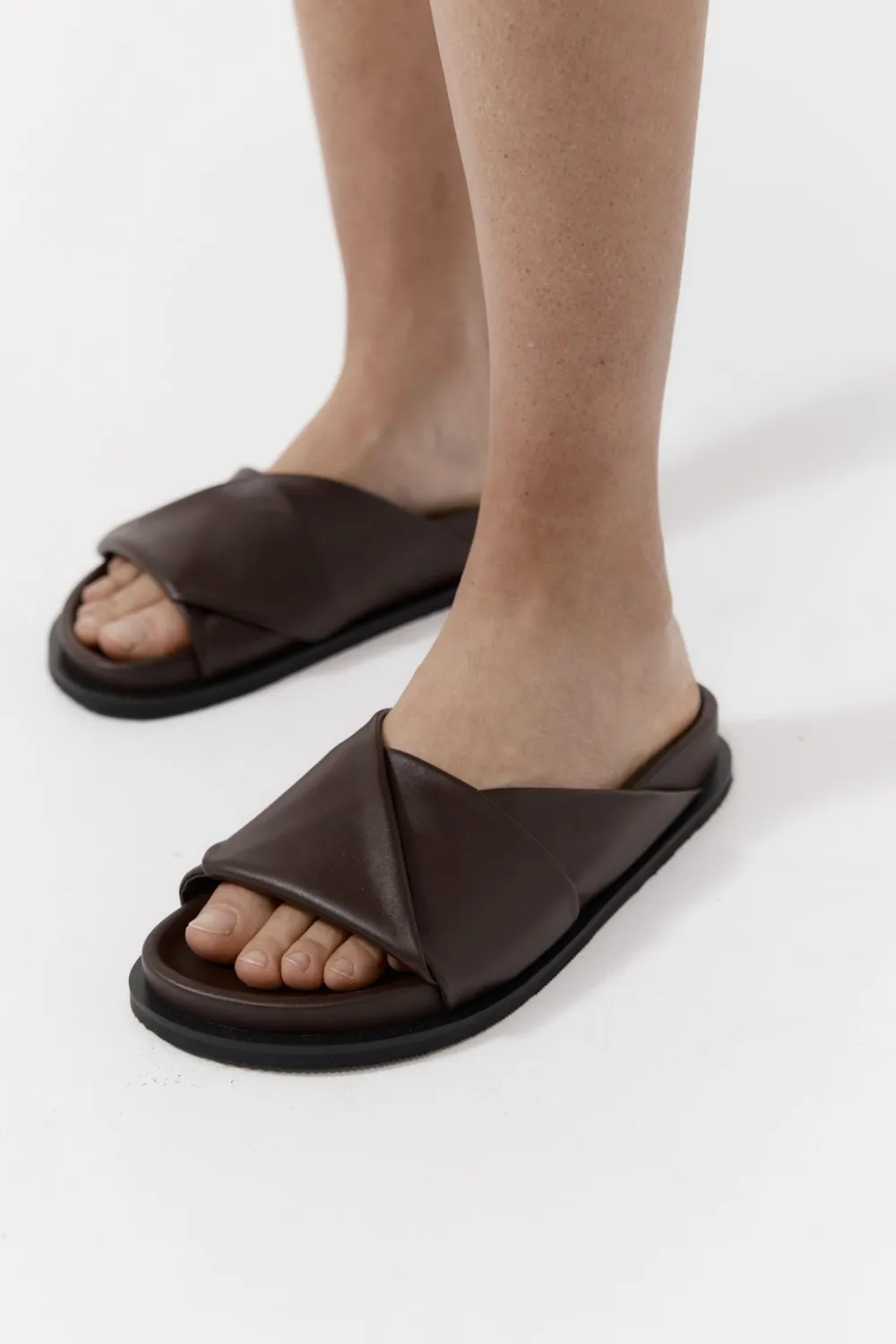 Fold Detail Slide -|St. Agni Flash Sale