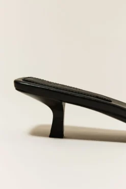 Gathered Kitten Heels -|St. Agni Cheap