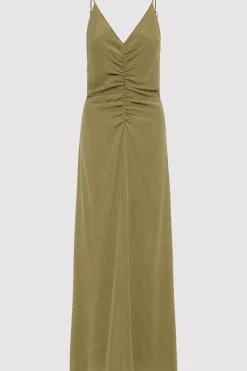Gathered Tie Dress -|St. Agni Store