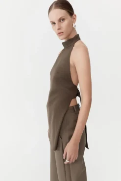 High Neck Tunic -|St. Agni Clearance