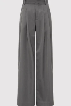 Homme Pleat Pants - Pewter Grey|St. Agni Online