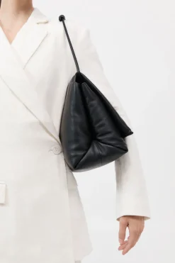 Large Soft Pillow Bag - Black|St. Agni Cheap