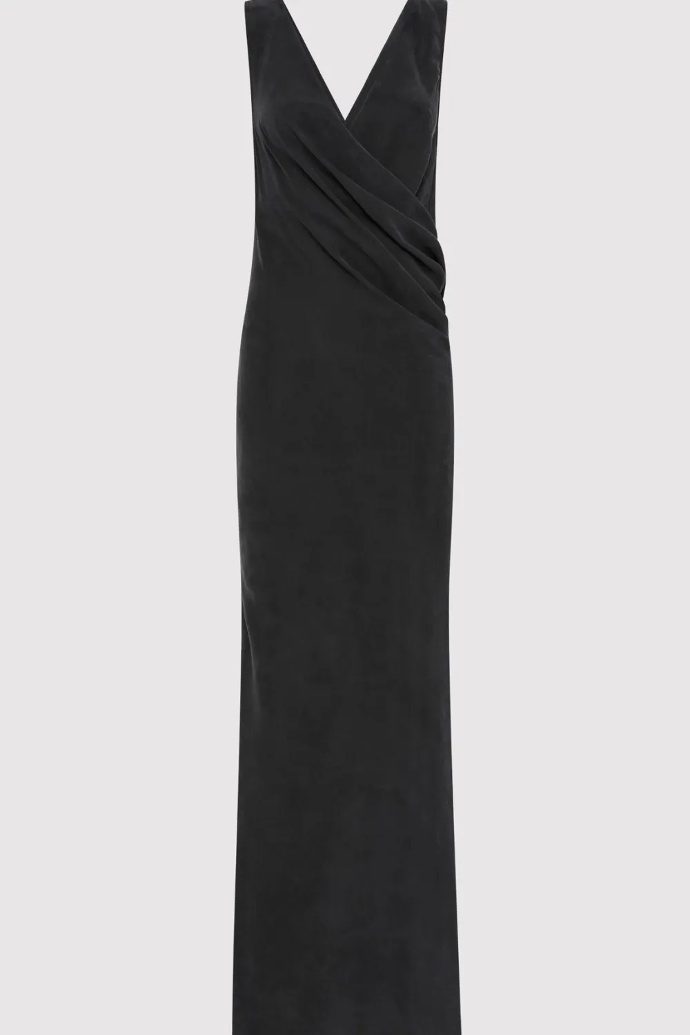 Layered Drape Dress - Black|St. Agni Sale