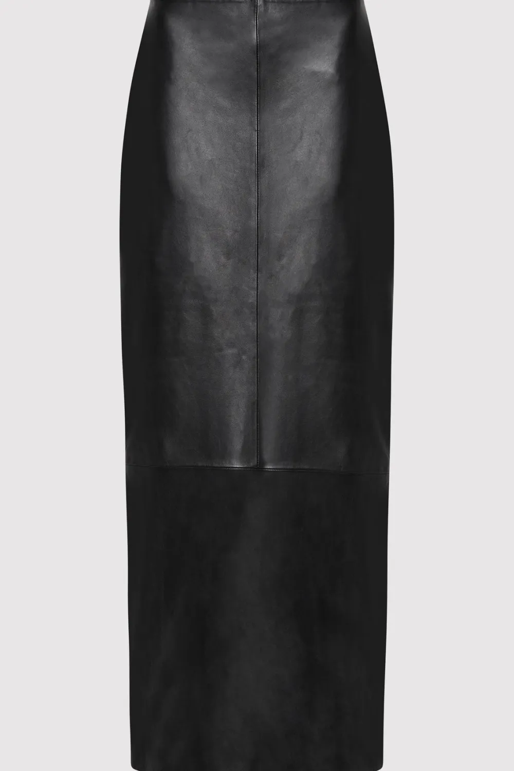 Leather Column Skirt -|St. Agni Fashion