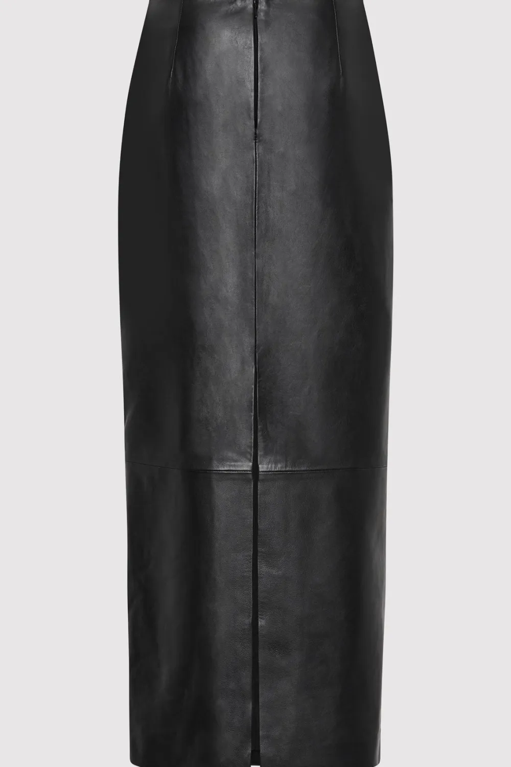 Leather Column Skirt -|St. Agni Fashion