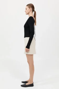 Leather Mini Skirt -|St. Agni Hot