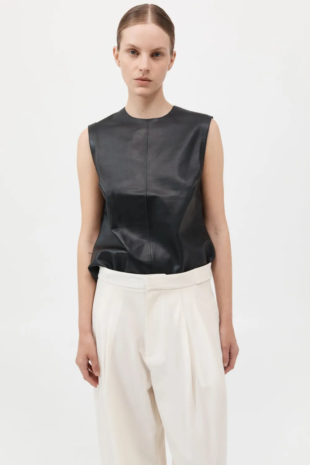 Leather Top -|St. Agni Discount