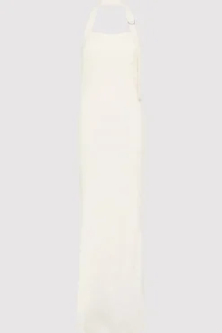 Linen Bias Maxi Dress -|St. Agni Clearance