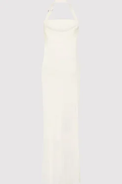 Linen Bias Maxi Dress -|St. Agni Clearance