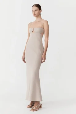 Linen Resort Dress -|St. Agni Outlet