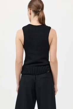 Linen Silk Blend Tank -|St. Agni Cheap