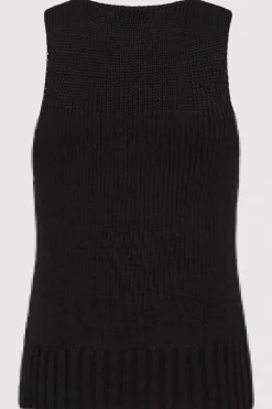Linen Silk Blend Tank -|St. Agni Cheap
