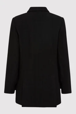 Linen Split Sleeve Blazer -|St. Agni Best Sale