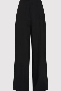 Linen Wide Leg Pants -|St. Agni Discount