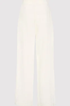 Linen Wide Leg Pants -|St. Agni Outlet