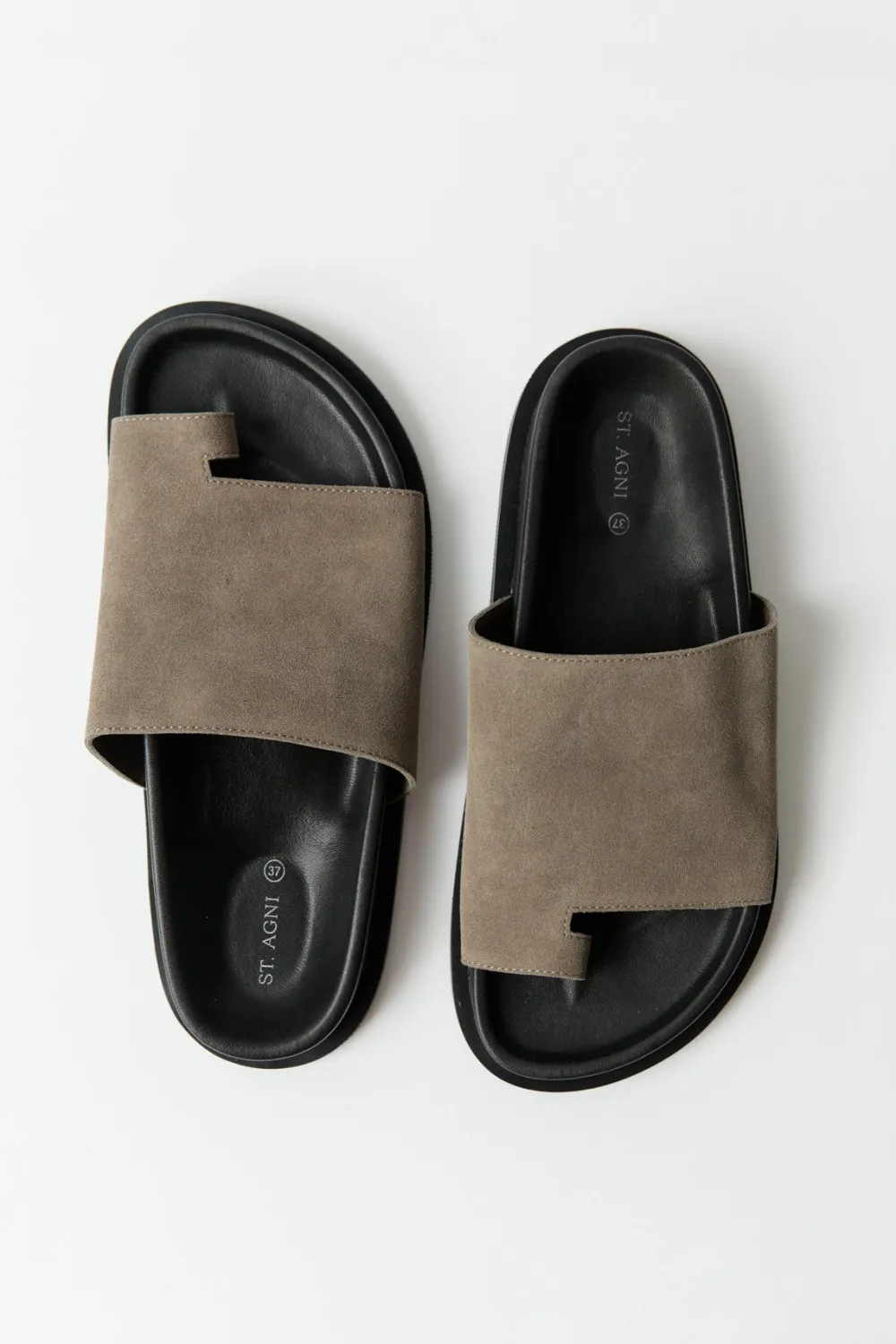 Loe Suede Slide -|St. Agni Outlet