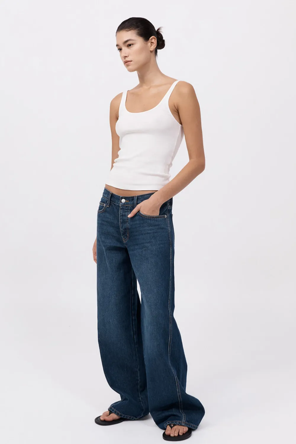 Low Rise Jeans -|St. Agni Clearance