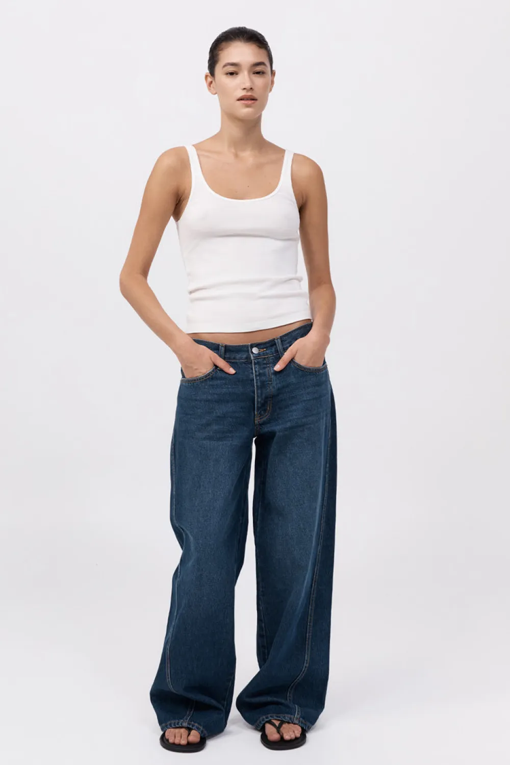 Low Rise Jeans -|St. Agni Clearance