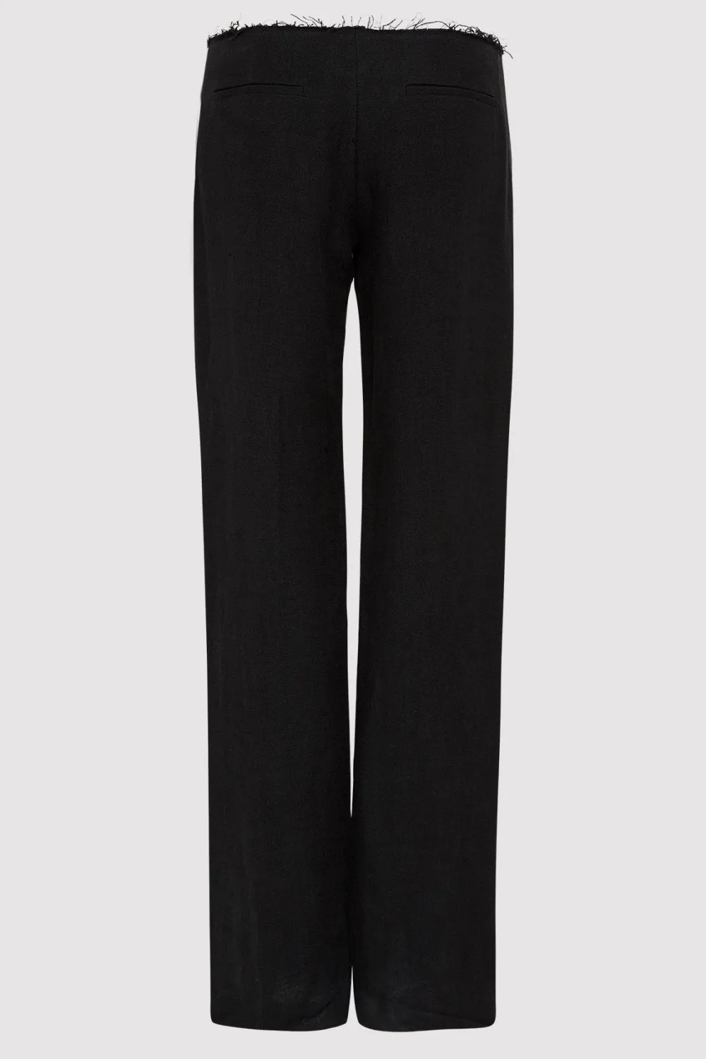 Low Waist Raw Edge Pants -|St. Agni Best Sale
