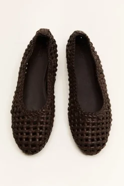 Macrame Mesh Ballet Flats -|St. Agni Store