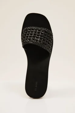 Macrame Mesh Slides -|St. Agni Shop