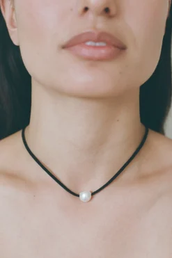 Maja Necklace - Pearl - By Ayllon|St. Agni Best