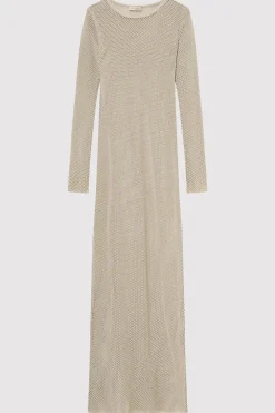 Mesh Long Sleeve Dress -|St. Agni Clearance