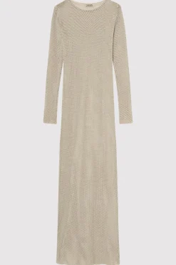 Mesh Long Sleeve Dress -|St. Agni Clearance