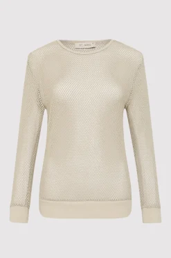 Mesh Long Sleeve Top -|St. Agni Store