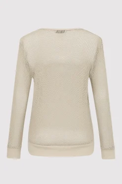 Mesh Long Sleeve Top -|St. Agni Store