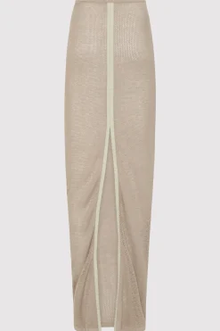 Mesh Maxi Skirt - Fog|St. Agni Online