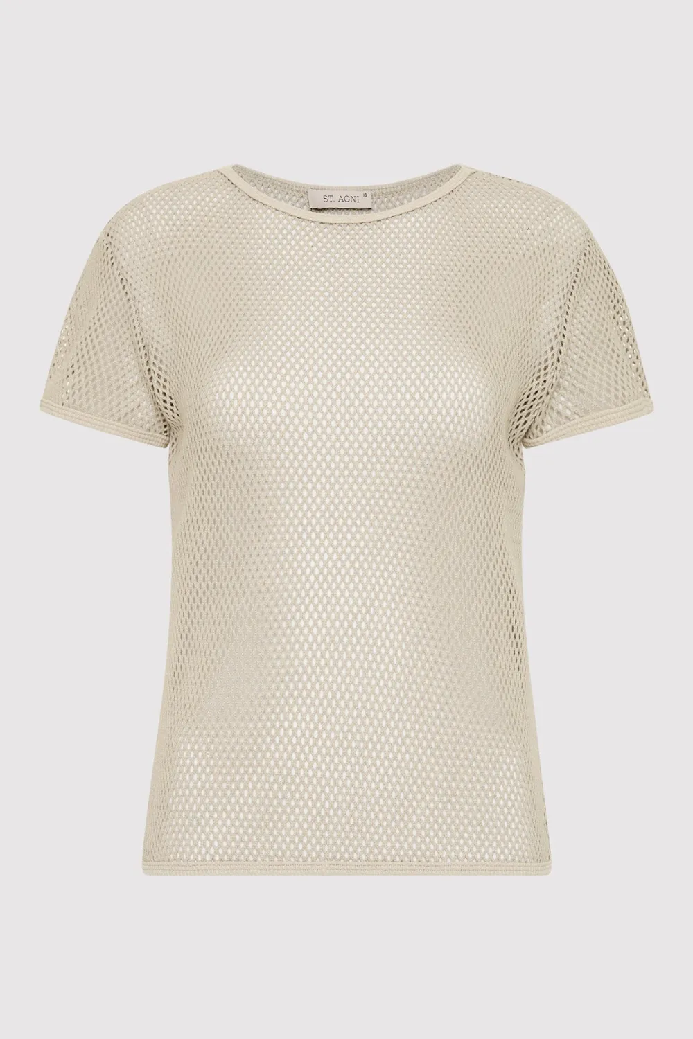Mesh Short Sleeve Tee -|St. Agni Hot
