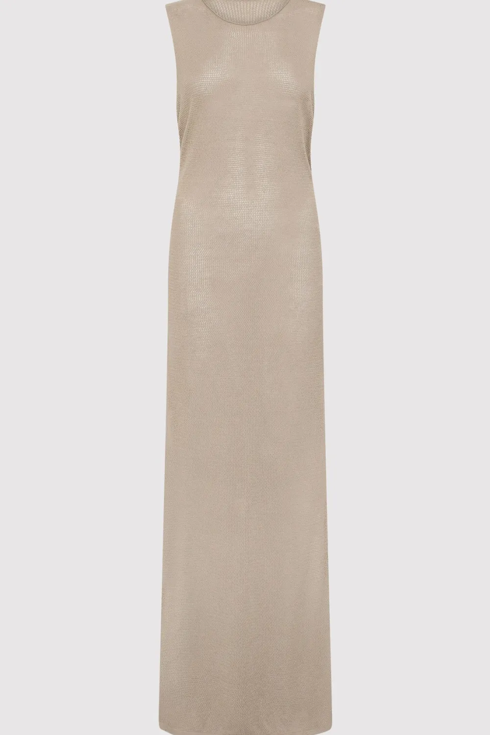 Mesh Tuck Back Maxi Dress -|St. Agni Store