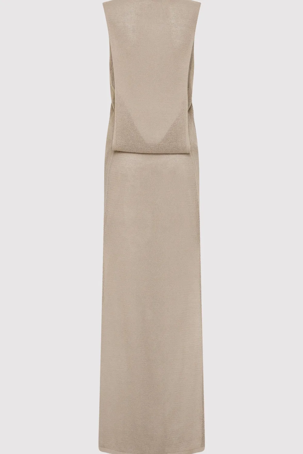 Mesh Tuck Back Maxi Dress -|St. Agni Store