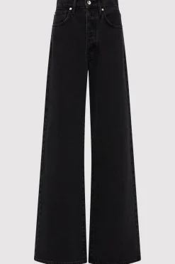Mid Rise Wide Leg -|St. Agni Cheap