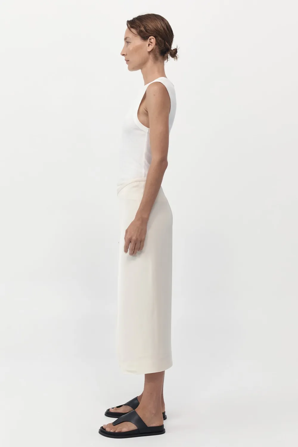 Midi Wrap Skirt -|St. Agni Best
