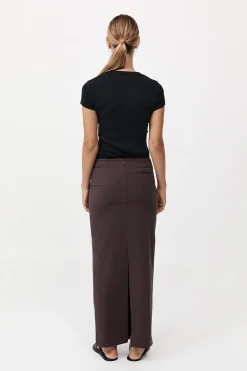 Minimal Column Skirt -|St. Agni Cheap