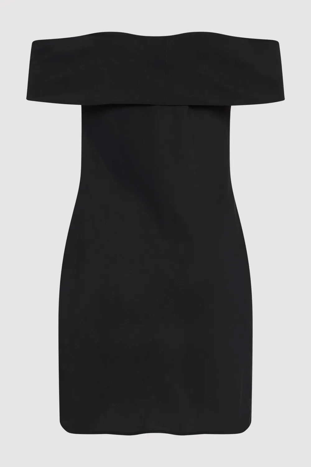 Off Shoulder Mini Dress - Black|St. Agni Sale