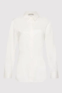 Open Back Shirt - White|St. Agni Store