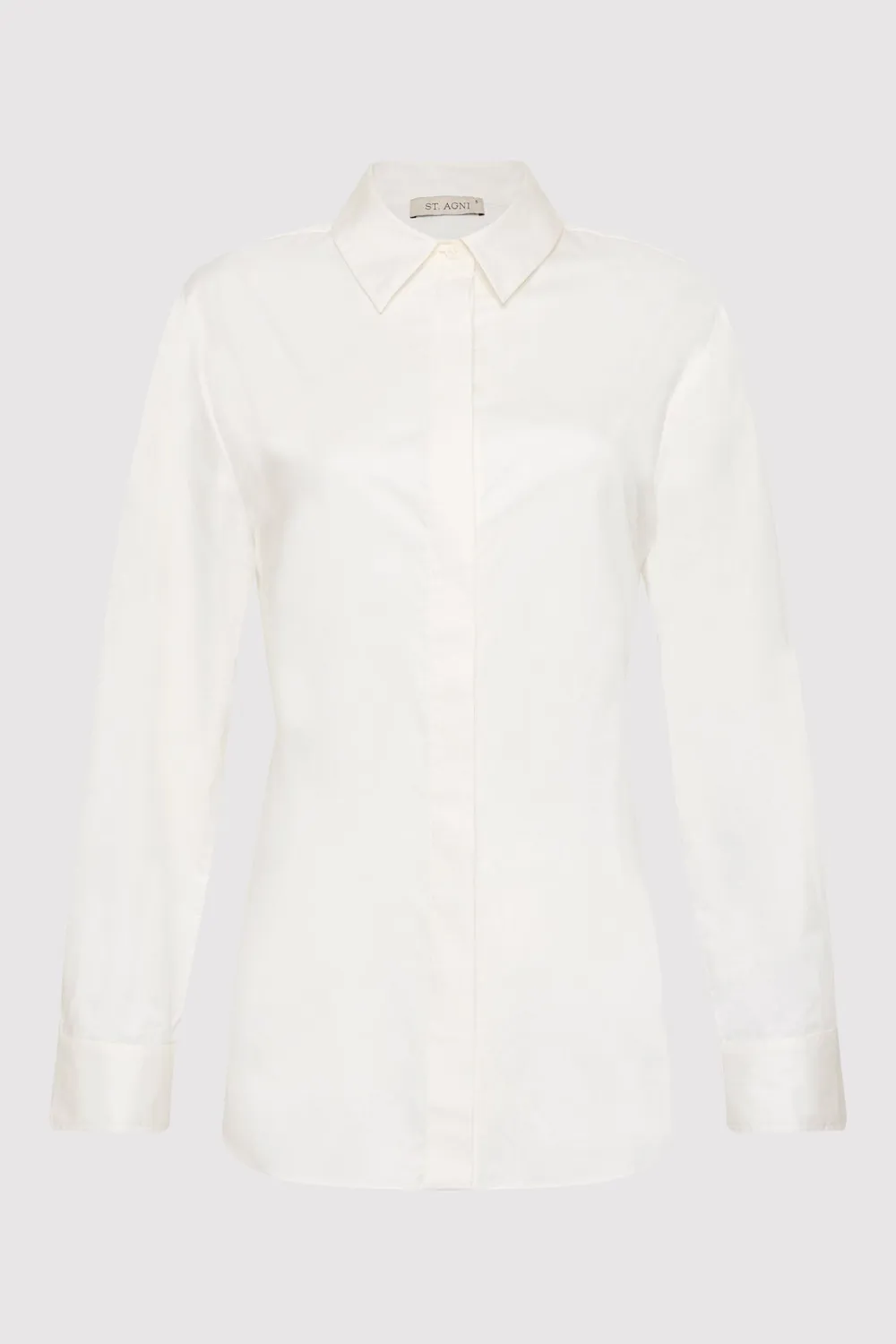 Open Back Shirt - White|St. Agni Store