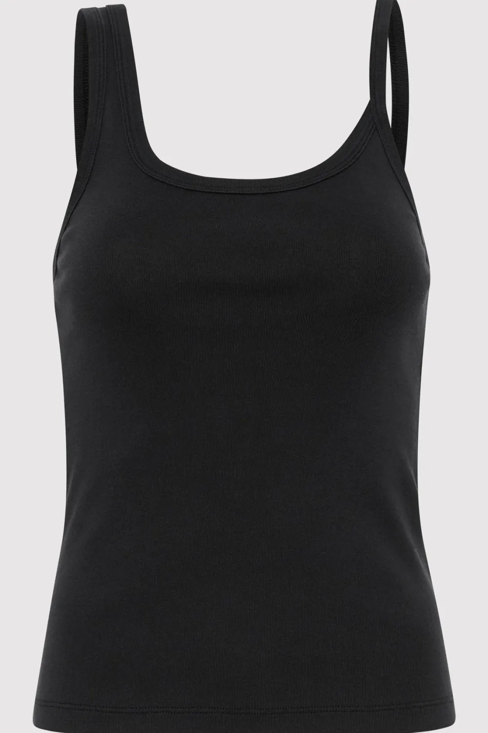 Organic Cotton Asymm Tank -|St. Agni Clearance